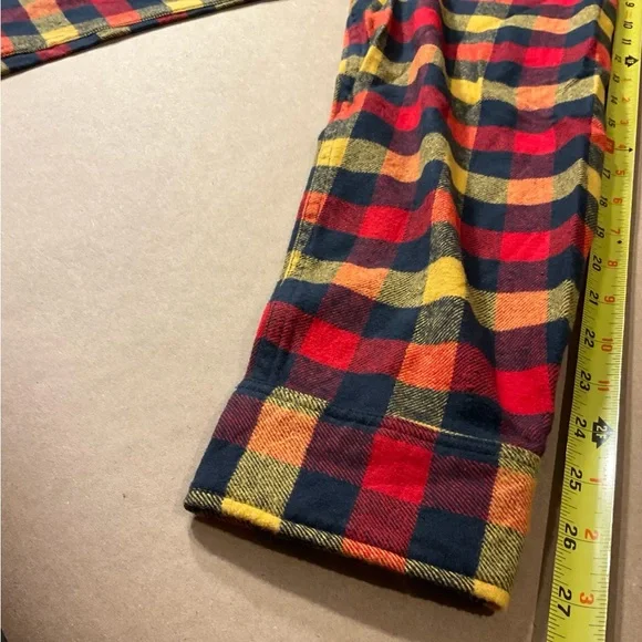 NWT Fjallraven Heavy Flannel Button Down Shirt Mens size Large Slim
